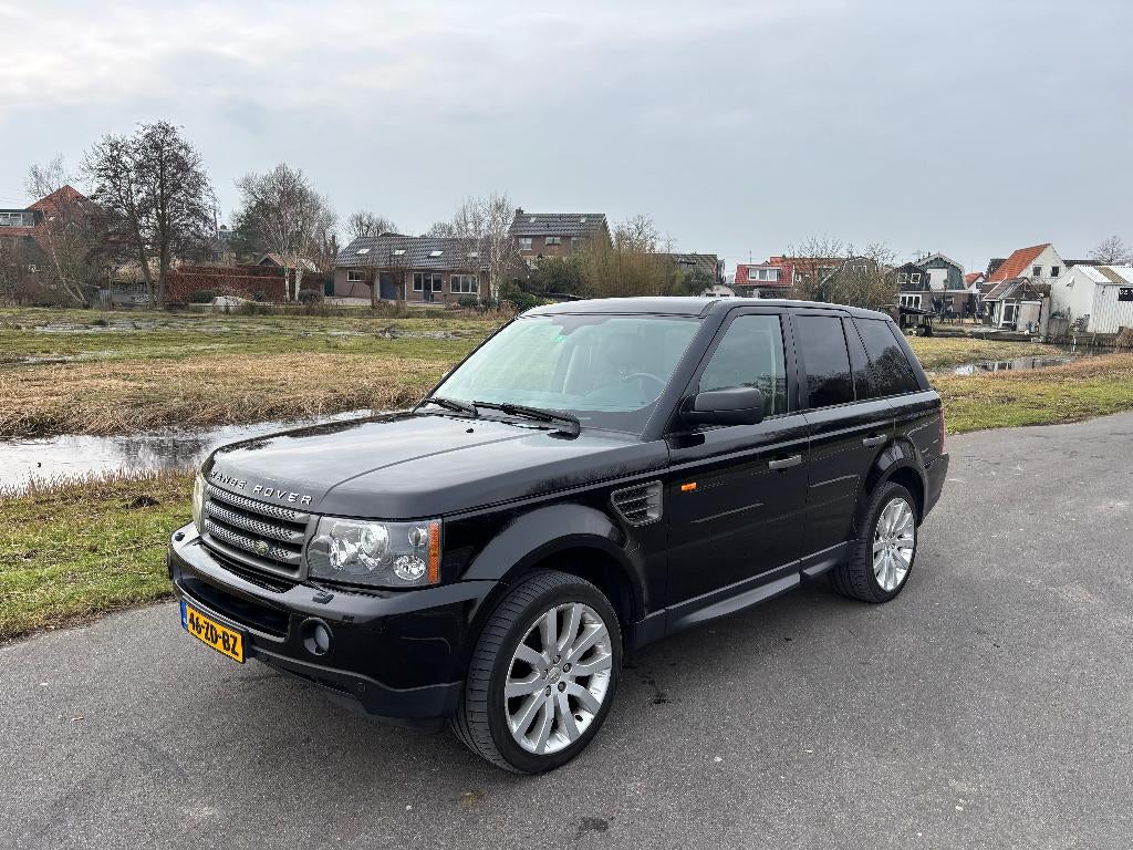 Land Rover Range Rover (sport) 2.7 TD V6 AUT 2007 Zwart, Auto's, Land Rover, Automaat, 2430 kg, Zwart, 190 pk