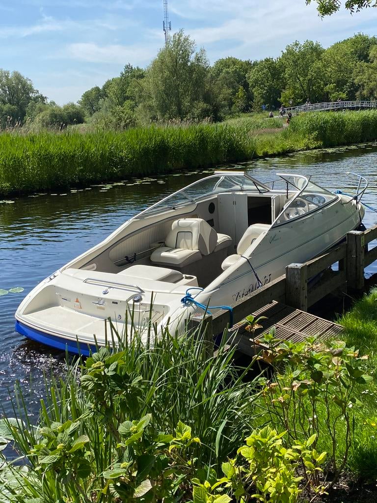 Bayliner Capri-Cuddy Mercruser 4.3 liter V6, Ophalen, Gebruikt, Binnenboordmotor, 6 meter of meer