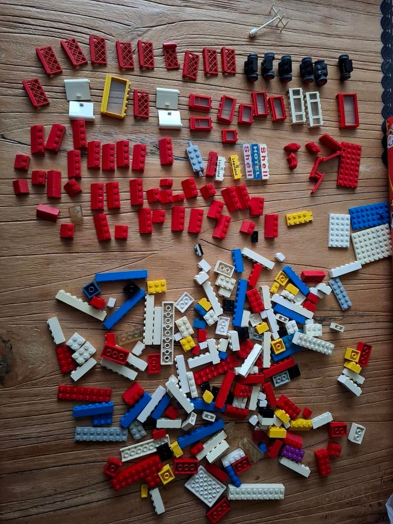 Vintage Lego uit de jaren '70 - Diverse onderdelen, Ophalen of Verzenden, Gebruikt, Losse stenen, Lego