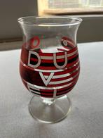 Duvel glas Stefan Glerum | uniek, Verzamelen, Ophalen of Verzenden, Zo goed als nieuw, Bierglas