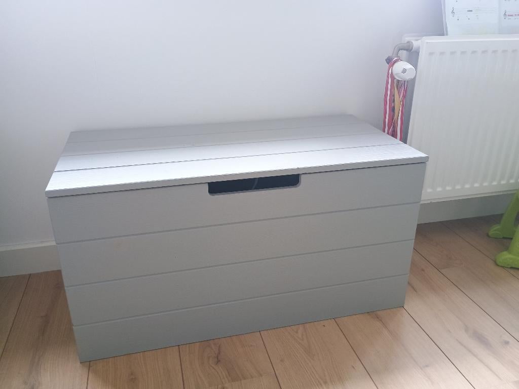 Speelgoed kist woood dennis, Huis en Inrichting, Woonaccessoires | Kisten, Ophalen, Minder dan 50 cm, 50 tot 100 cm, Eikenhout