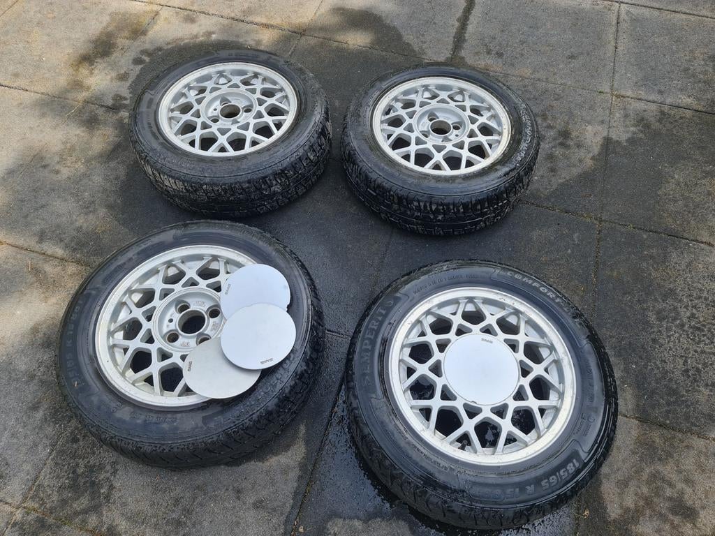 saab diamond spoke velgen 9000 900, Auto-onderdelen, Ophalen, Saab