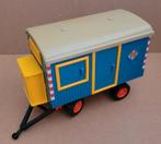 Oude blauwe playmobil schaftkeet bouwkeet, Ophalen of Verzenden, Gebruikt, Los playmobil