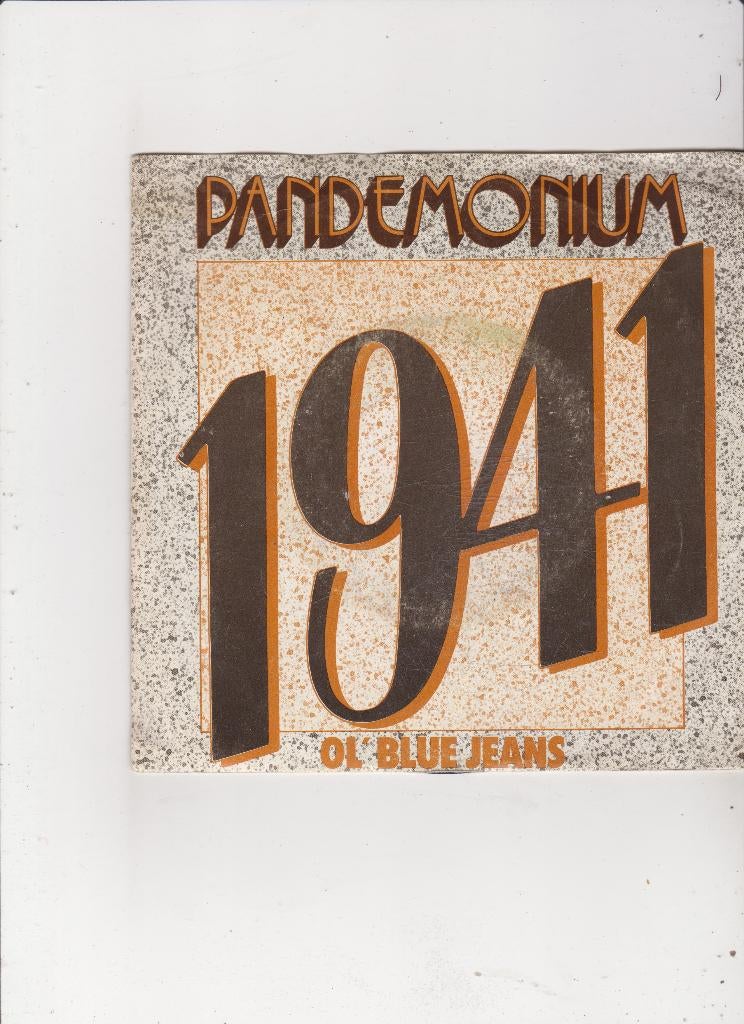 Single Pandemonium - 1941, Ophalen of Verzenden, Gebruikt, 7 inch, Pop