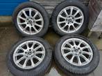 Mercedes C-klass w205 lichtmetalen velgen met banden (5x112), Ophalen, Gebruikt, 16 inch, Banden en Velgen