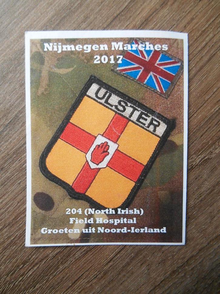 Vierdaagse kaartje Nijmegen Marches 2017, Verzamelen, Militaria | Algemeen, Landmacht, Overige typen, Overige gebieden, Ophalen of Verzenden