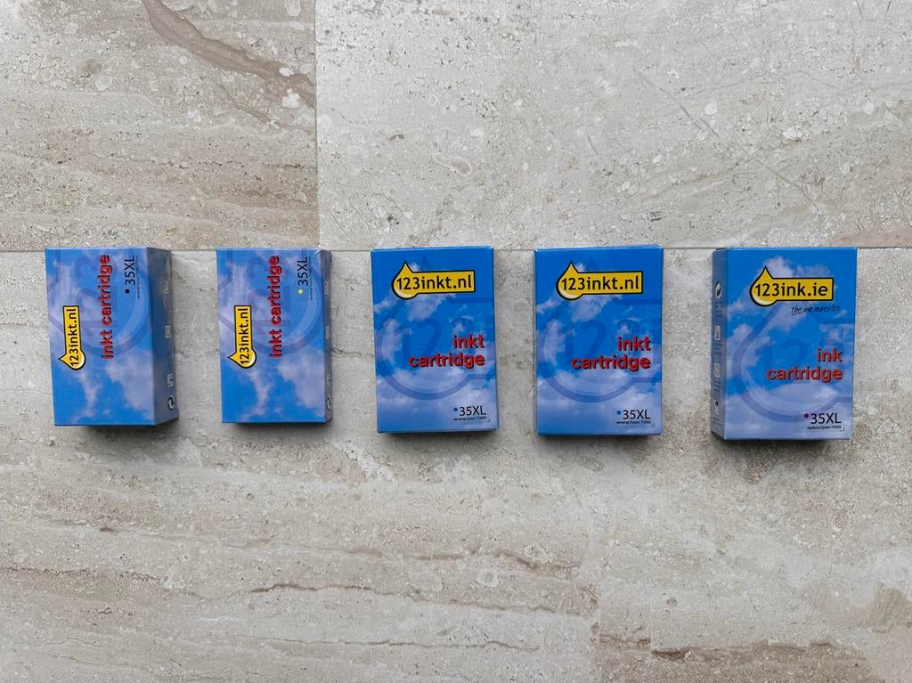 Nieuwe 123inkt 35XL cartridges ( Epson vervanger), Ophalen, Nieuw