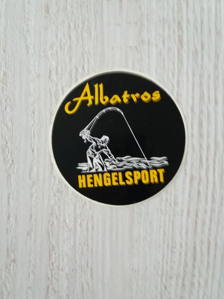 sticker Albatros HENGELSPORT, Verzamelen, Ophalen of Verzenden, Zo goed als nieuw, Merk