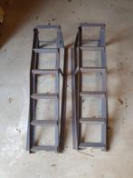 Set van twee oprijbokken voor de auto, Ophalen