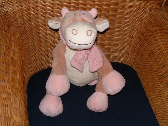 NOUKIES KOE LOLA VELOURS BEIGE/WIT MET LICHTROZE, Ophalen of Verzenden, Nieuw, Overige typen