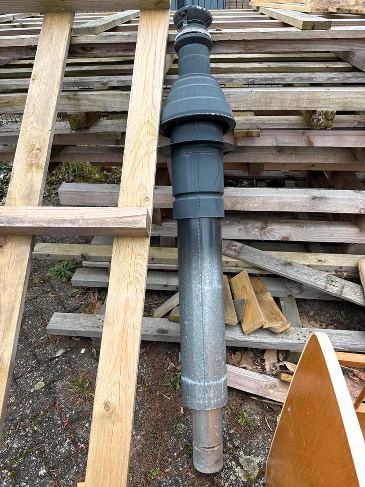 Dakdoorvoer voor CV-ketel - Rookgasafvoer, Doe-het-zelf en Verbouw, Ventilatie en Afzuiging, Gebruikt, Ophalen
