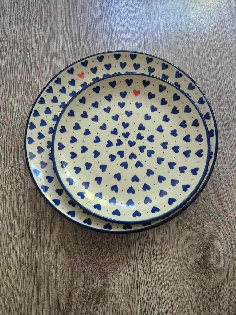 Bunzlau diner&ontbijtbord, Keramiek, Nieuw, Ophalen of Verzenden, Bord(en)