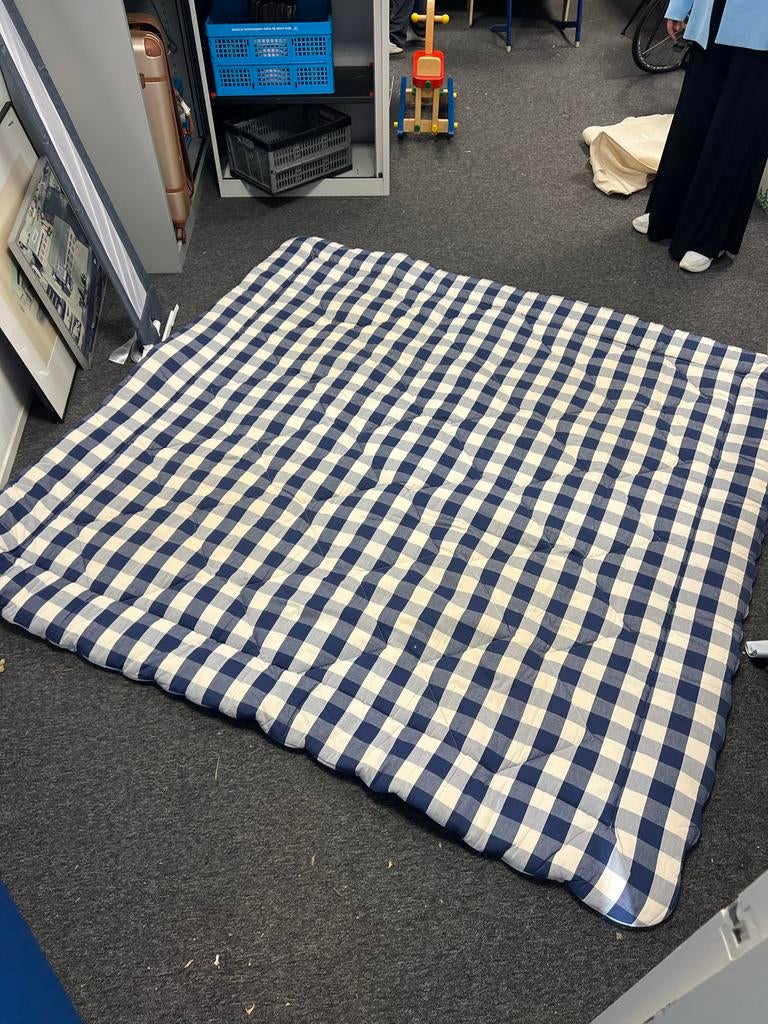 Hästens topper 210x210 - BJX Luxury, Ophalen, Gebruikt, 210 cm, Tweepersoons