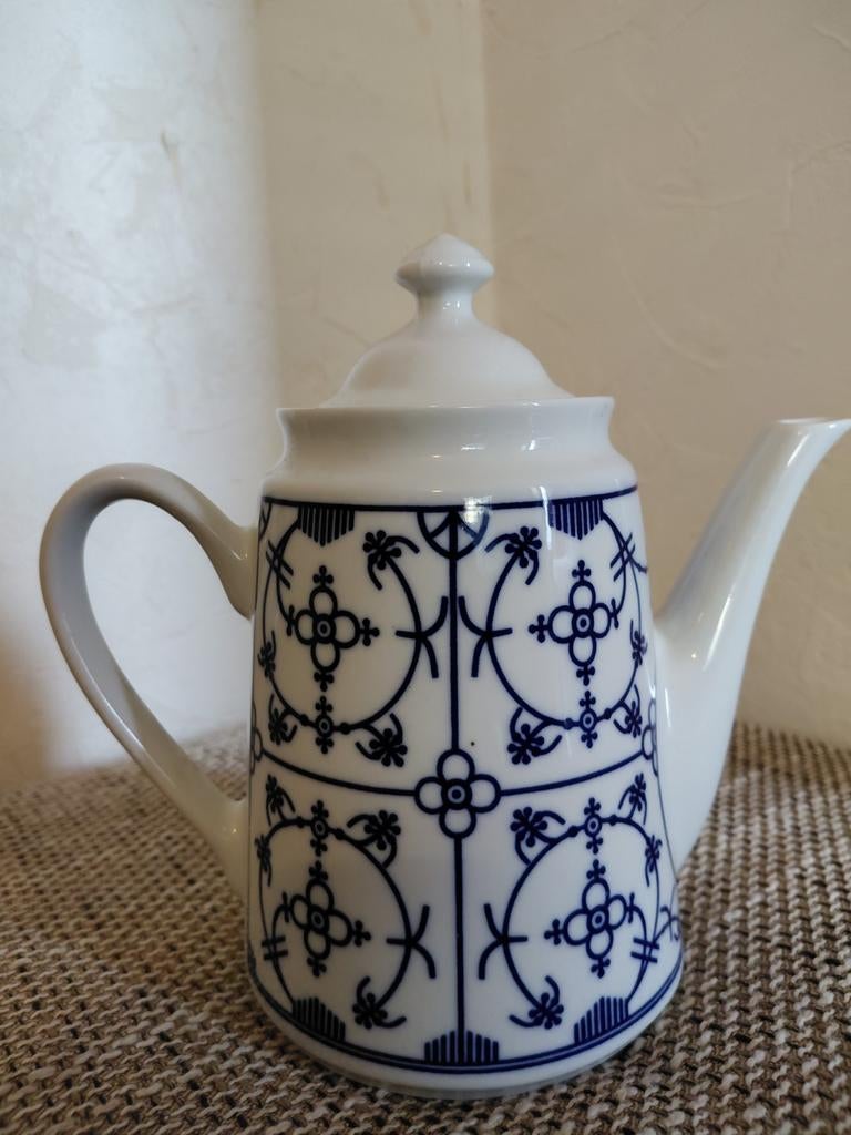 Delfts Blauw Theepot - 21 cm hoog, Ophalen of Verzenden