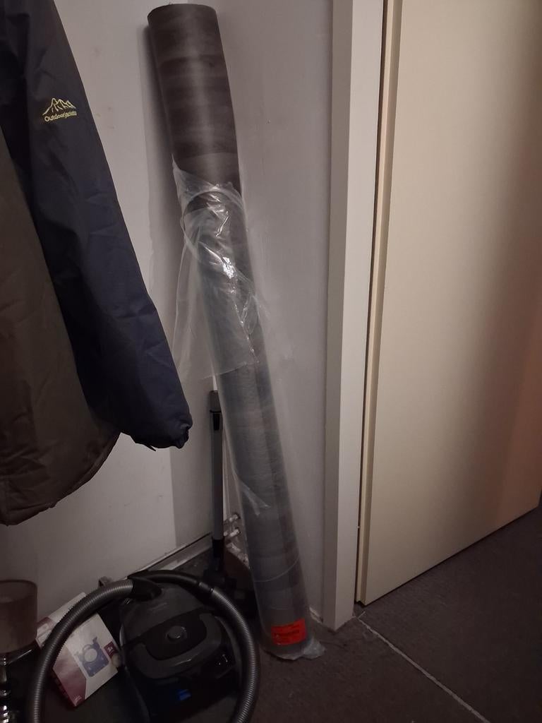 Keukenzeil Vinyl Colorado Grijs Eiken - 220x225 cm, Huis en Inrichting, Eiken look, Gebruikt, Ophalen of Verzenden, Minder dan 10 m²