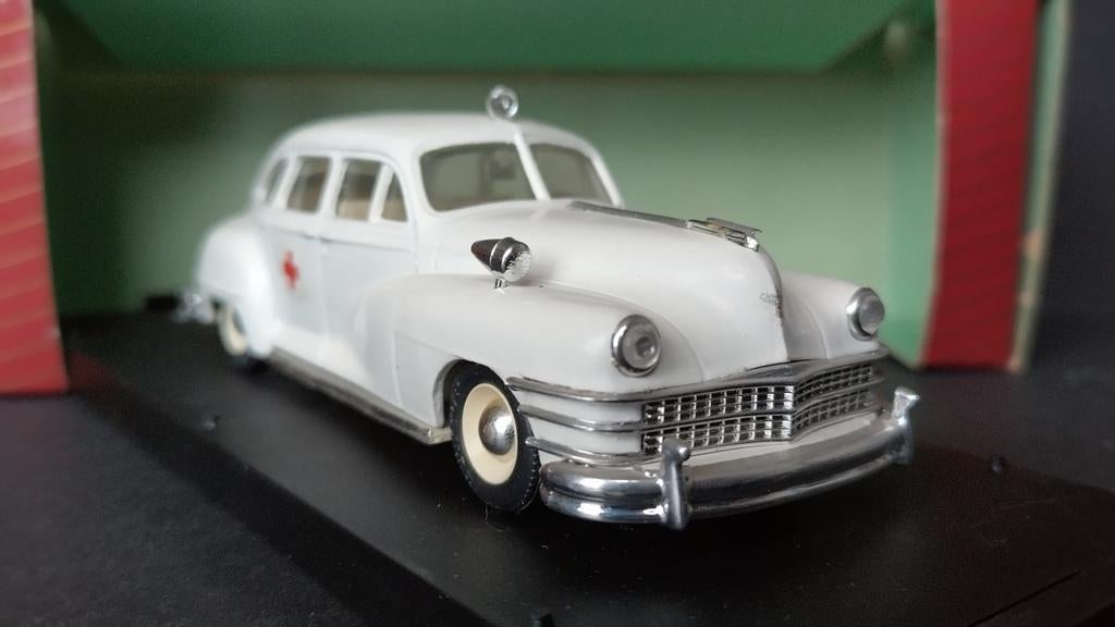 Chrysler Windsor 6 1947 Ambulance 1;43 Vitesse Pol, Overige merken, Auto, Verzenden, .