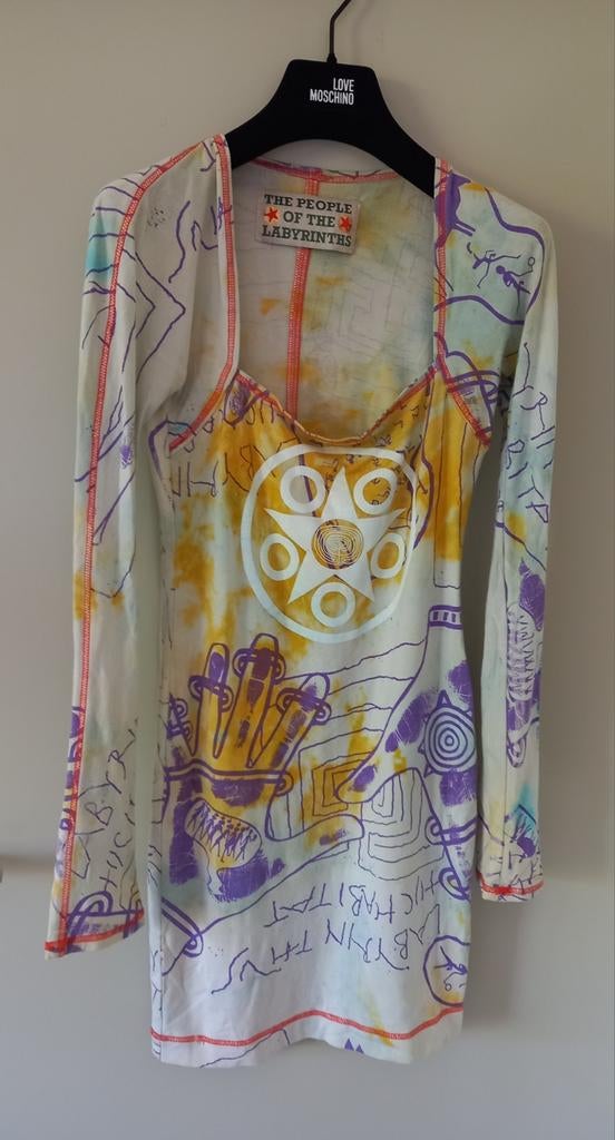 Jurkje of lange top The people of the labyrinths, Overige kleuren, Verzenden, Maat 36 (S), POTL