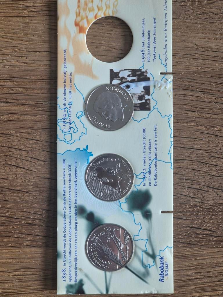 Penningen 100 jaar Rabobank, Ophalen of Verzenden