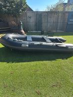 Rubberboot met 5pk buitenboordmotor, Ophalen, Gebruikt