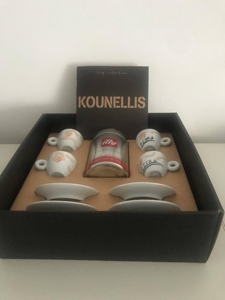 Illy Collection 2005 Elettra, Antigone, Fedra, Persifone, Verzamelen, Ophalen of Verzenden, Nieuw, Porselein, Kop en/of schotel