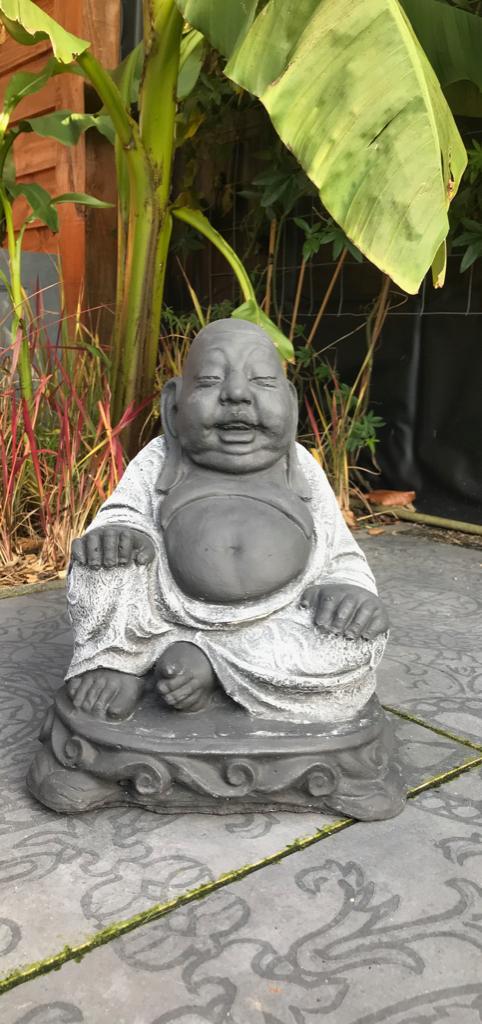 Chinese keizer boeddha chinees beton voor binnen of buiten, Verburgt Vintage, Nieuw, https://verburgtvintage.nl/#contact, Schipluidenlaan 20 5035KJ Tilburg