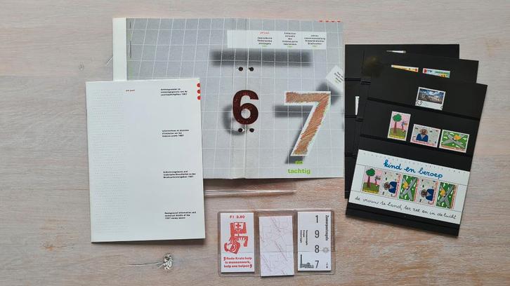 Postzegels Jaarcollectie 1987, Postzegels en Munten, Postzegels | Nederland, Postfris, Na 1940, Ophalen of Verzenden