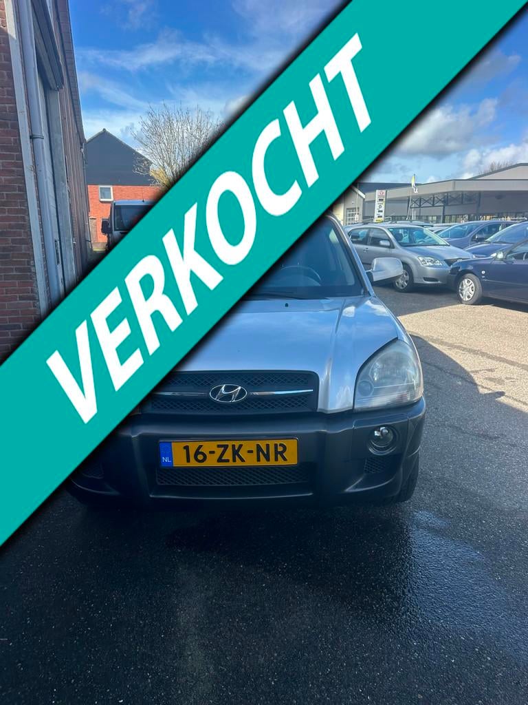 Hyundai Tucson 2.0i 4WD Style, Auto's, Hyundai, Bedrijf, Te koop, Tucson, 4x4, Airbags, Airconditioning, Centrale vergrendeling