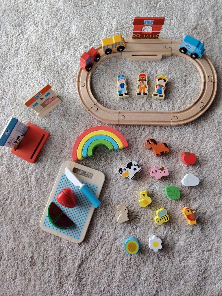 Houten speelgoed., Ophalen of Verzenden, Gebruikt