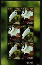 st vincent 2015 pf blok reigers vogels birds herons 4, Ophalen of Verzenden, Postfris, Dier of Natuur