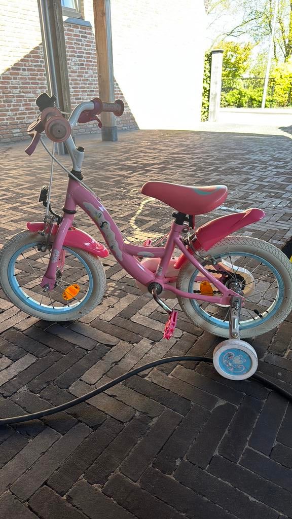 Meiden fietsje, Ophalen, Zo goed als nieuw, Minder dan 16 inch