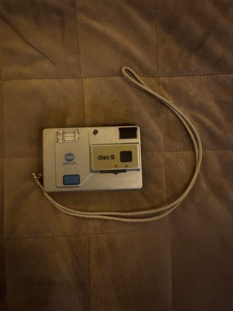 Minolta disc-5, Ophalen of Verzenden, Minolta, Geen optische zoom