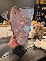 Roze amethist op standaard XL, Ophalen of Verzenden