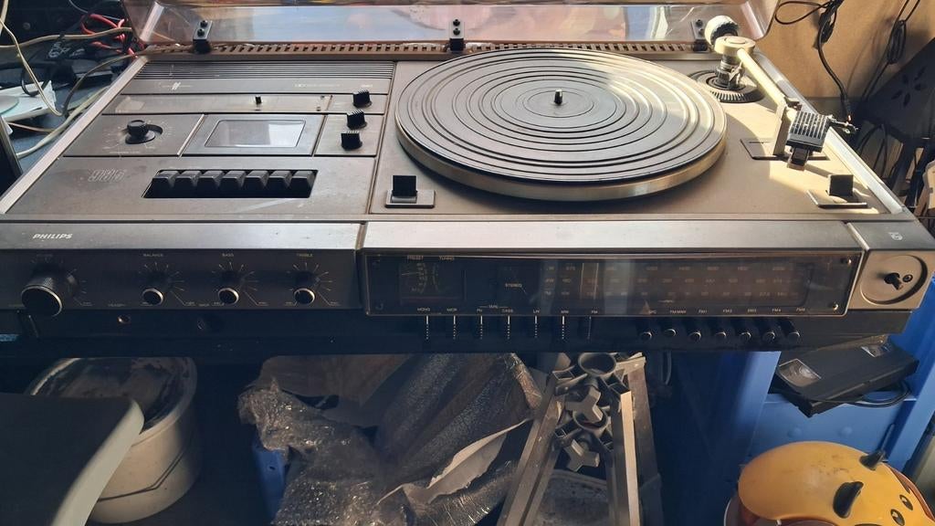 Philips 985.  3 in 1, Audio, Tv en Foto, Stereo-sets, Ophalen, Gebruikt, Tuner of Radio, Philips