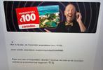 €100 kortingsvoucher Corendon, Tickets en Kaartjes, Kortingen en Cadeaubonnen, Eén persoon, Kortingsbon