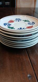 Boerenbont Boch losse schotels, 9st.16,5cm 1 euro p.st., Antiek en Kunst, Antiek | Servies los, Ophalen of Verzenden