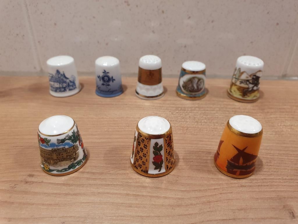 Vingerhoedjes collectables, Ophalen of Verzenden, Zo goed als nieuw