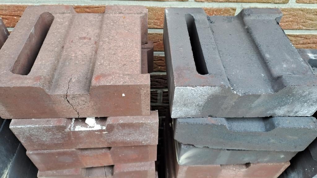 Partij vuurvaste lava stenen voor bv. een BBQ, Tuin en Terras, Ophalen, Gebruikt