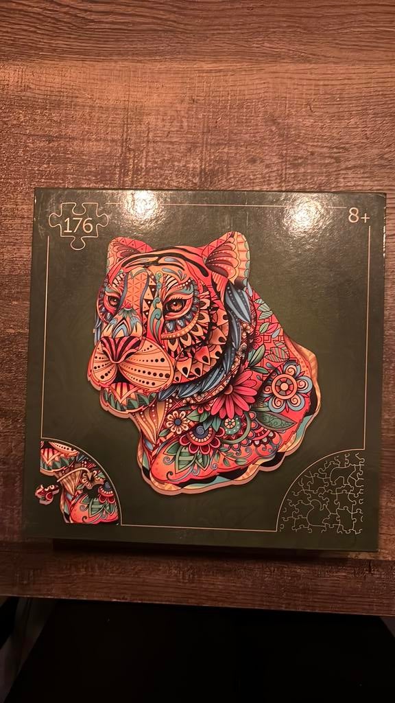 Houten puzzel, Ophalen, Minder dan 500 stukjes, Zo goed als nieuw