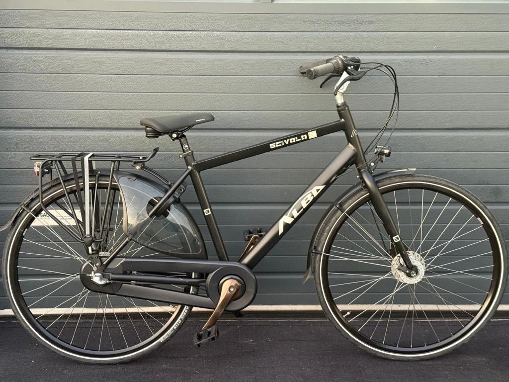 Alba Stivoro H50cm zwart 3 vers, Gebruikt, Cleanbikes, 49 tot 53 cm, Info@cleanbikes.nl