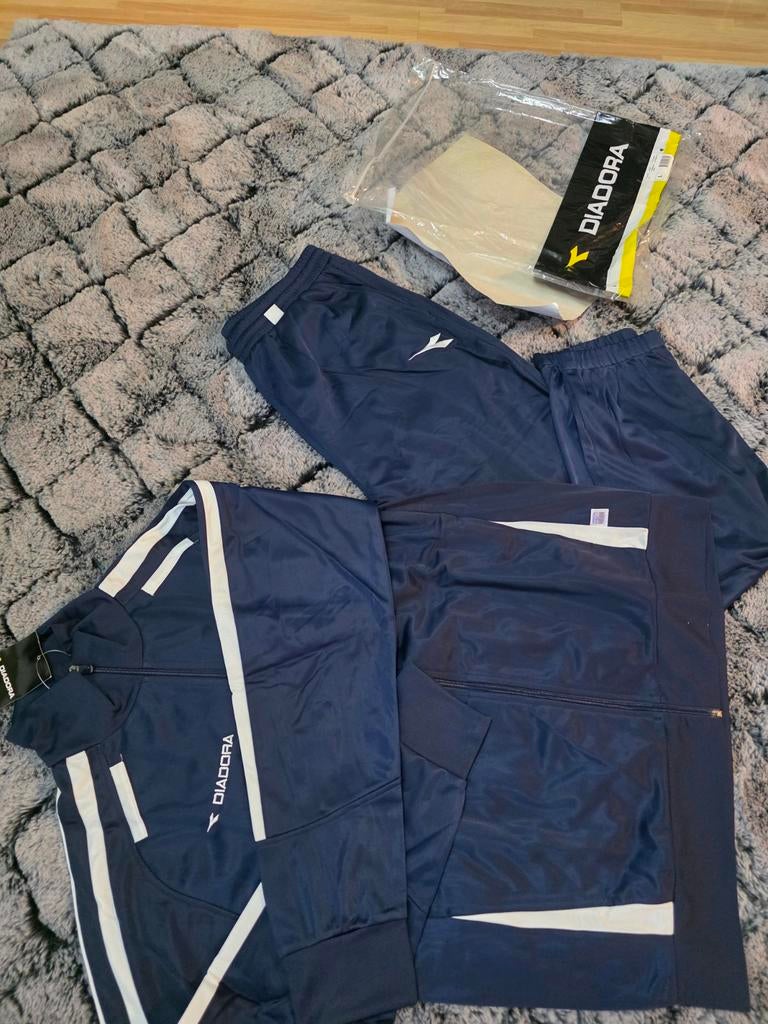 Diadora trainingspak, Ophalen of Verzenden, Zo goed als nieuw, Blauw, Algemeen