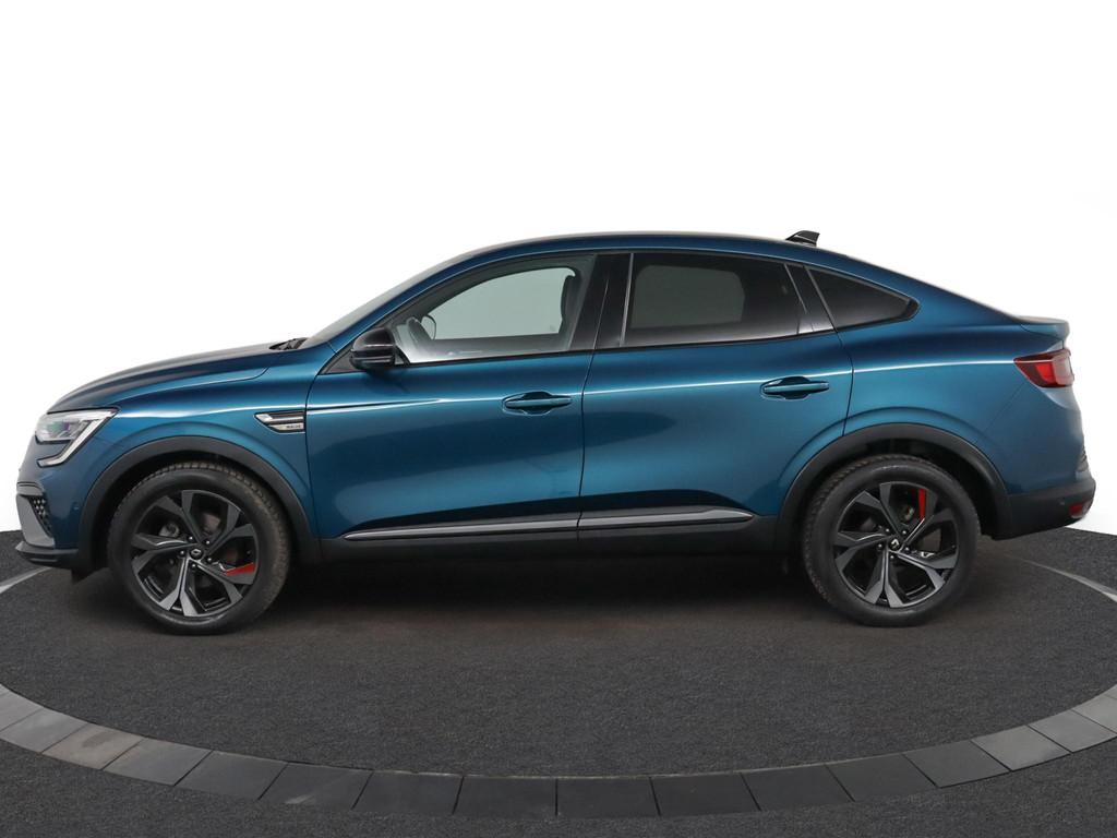 Renault Arkana 1.6 E-Tech Hybrid 145 R.S. Line |Luxe |Leder, Auto's, Renault, Gebruikt, Blauw, Leder, 760 kg