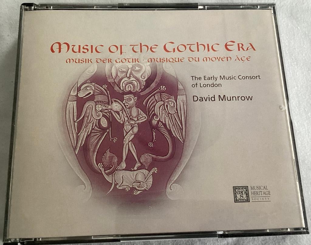 Music of the Gothic Era David Munrow Dubbel CD, Ophalen of Verzenden, Barok, Gebruikt, Orkest of Ballet