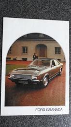 Ford Granada 1972 oldtimerauto folder, Verzenden, Zo goed als nieuw, Ford