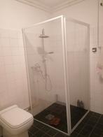 Dusch cabin, Ophalen