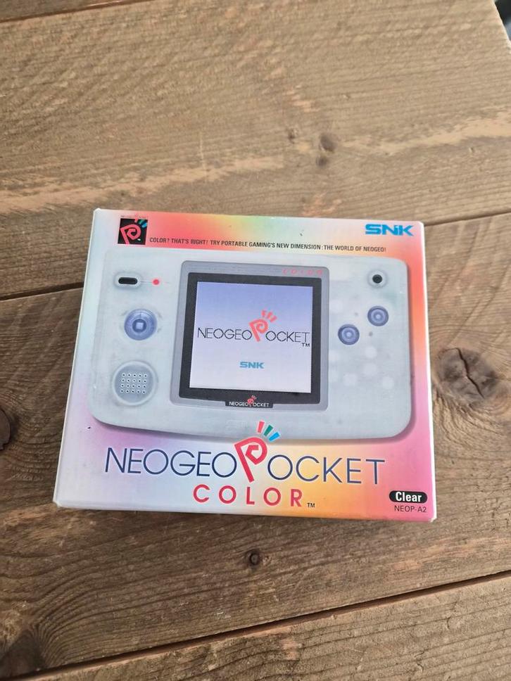 Neo Geo Pocket Color - Nieuw in doos, Spelcomputers en Games, Spelcomputers | Overige, Nieuw, Ophalen of Verzenden