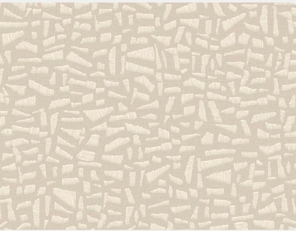 Arte Behang Kona 81566 - Beige Vinyl Wallcovering, Huis en Inrichting, Ophalen of Verzenden, Minder dan 10 m², Beige