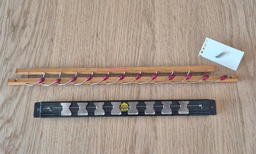 Set van 2 (strop)das houders, Antiek en Kunst, Antiek | Kleden en Textiel, Ophalen of Verzenden