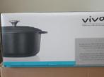 Vivo gietijzer (stoof) pan, Rond, 24 cm.Nieuw in verpakking., Ophalen of Verzenden, Nieuw