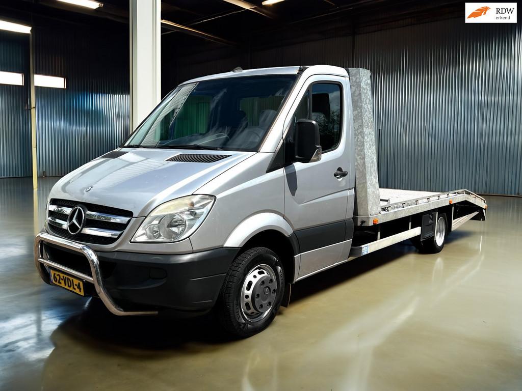 Mercedes-Benz Sprinter 518 3.0 CDI 432 DC Oprijwagen dubbel, Auto's, Bestelauto's, Automaat, Achterwielaandrijving, Gebruikt, 2987 cc