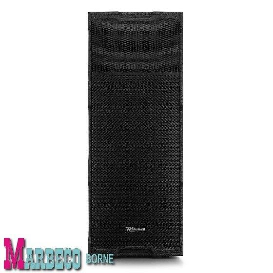 Actieve Speaker, Luidspreker met versterker 2x 15" 1600 watt, Overige merken, Info@marbeco.nl, 120 watt of meer, Front, Rear of Stereo speakers
